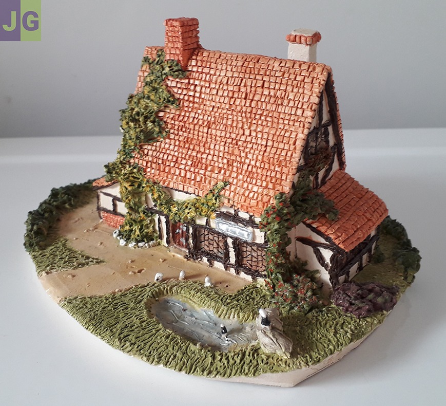 Maison Cottage Chaumière miniature.