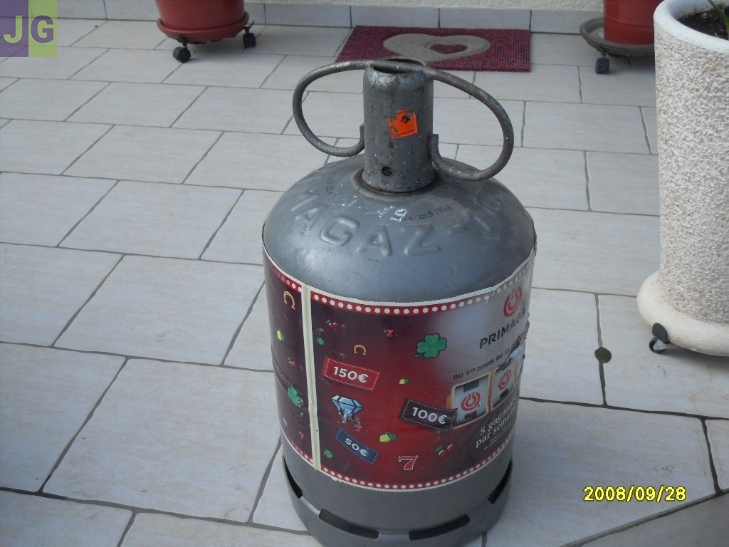 Bouteille de gaz ( consigne )