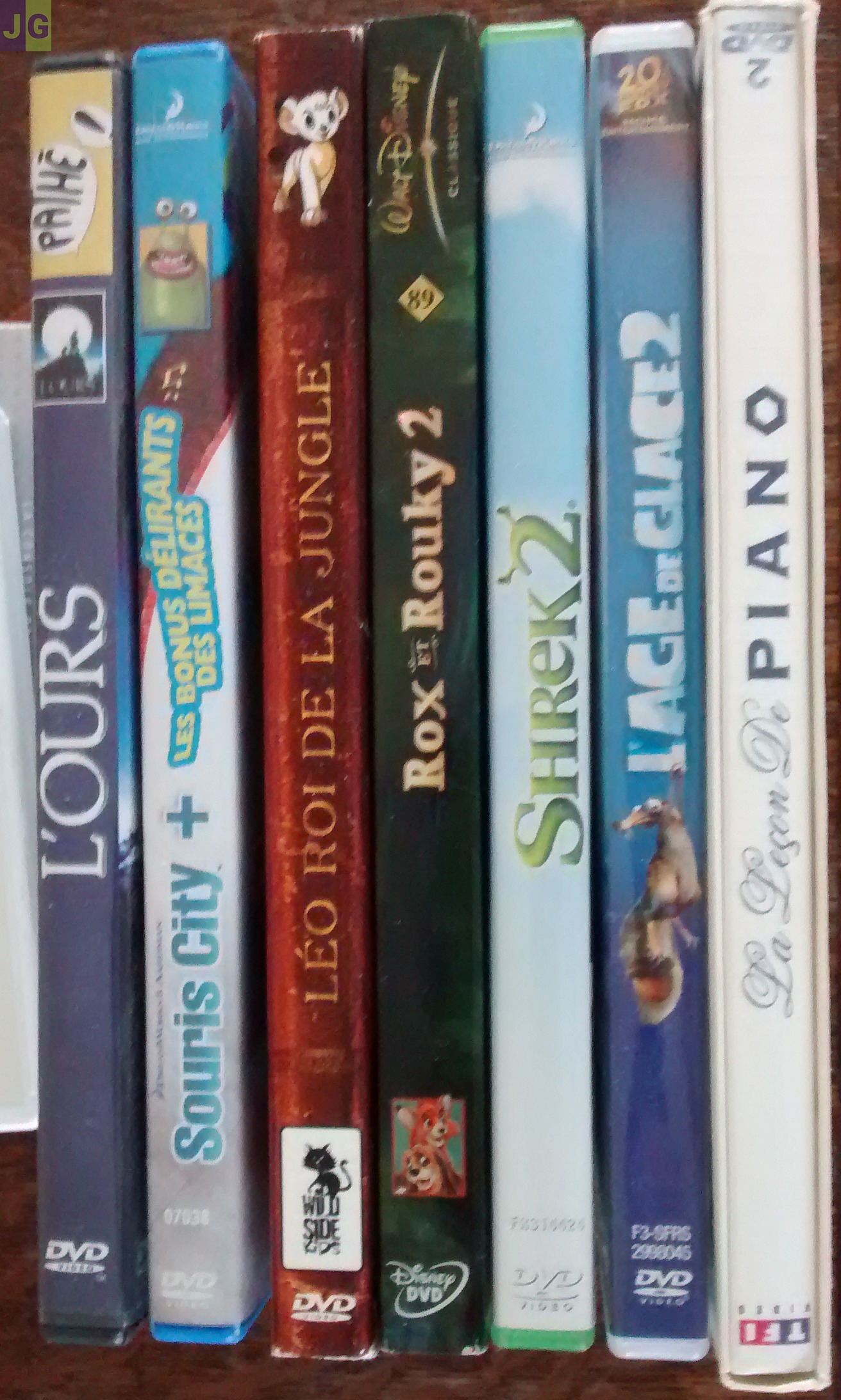LOT de 7 DVD - Films tout public.