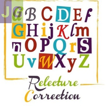 relecture et correction