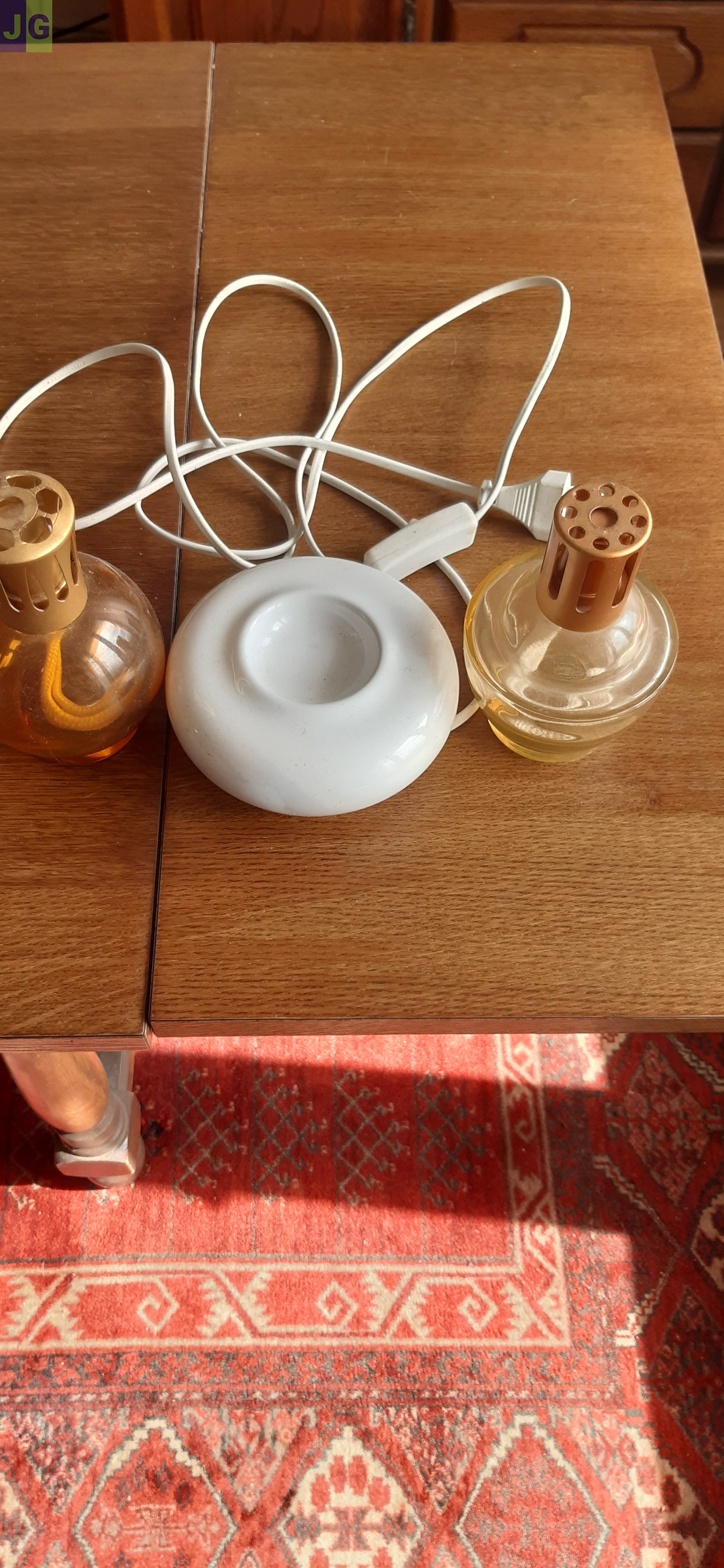 Diffuseur de huiles essentielles plus deux lampes berge