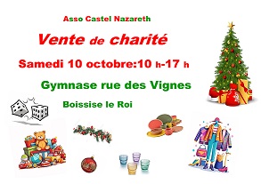 Vente de charité Automne, Hiver et NOËL