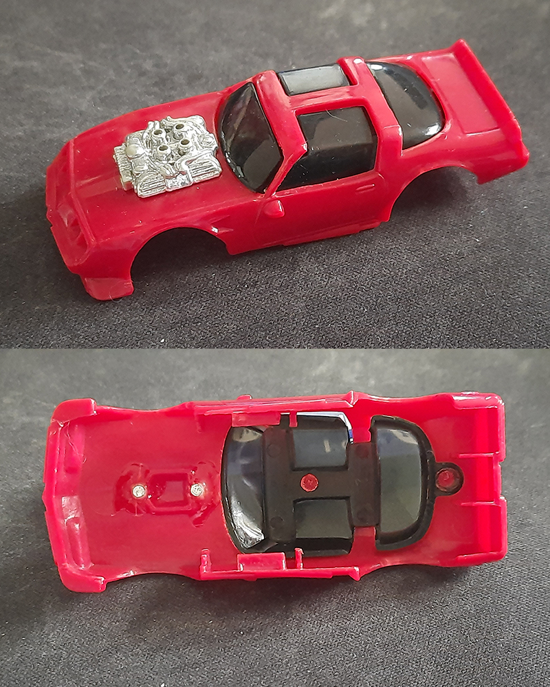 TCR Carrosserie Transam rouge monster