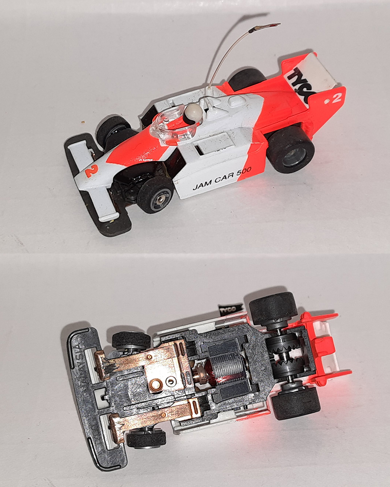 TYCO TCR Formule 1 blanc-orange