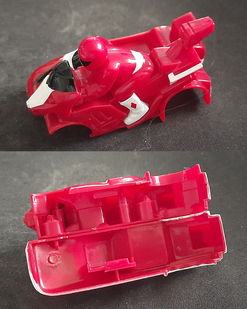 TCR Carrosserie Power Ranger Rouge