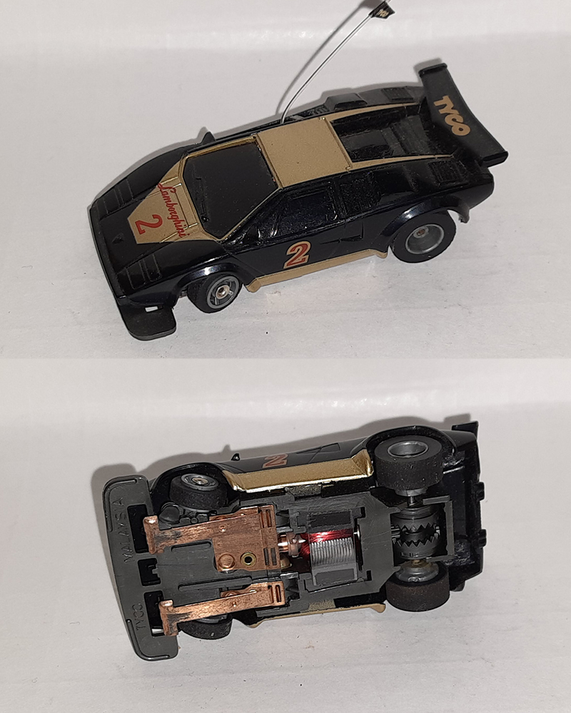 TYCO TCR Lamborgini Noire et OR N°2