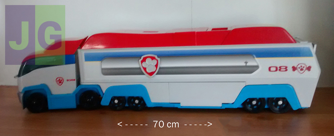 Long camion Pat'patrouilleur de 4 à 7 ans
