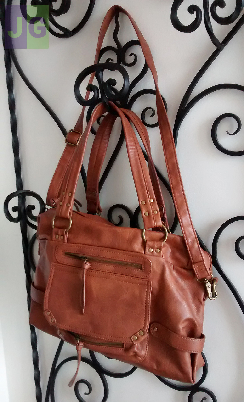 Grand Sac fourre tout. Merry Scott. 30X38 cm